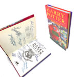 Harry Potter rare cast signed philosophers stone j k Rowling