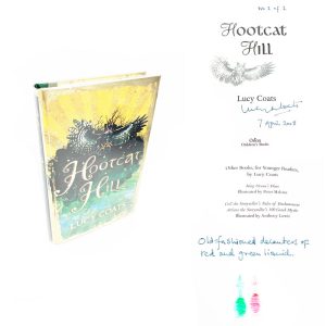 Hootcat Hill By Lucy Coats Signed & Doodled First Edition First Printing