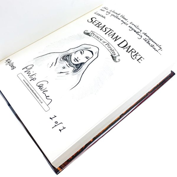 Sebastian Darke Trilogy :  Prince of Fools, Prince of Pirates, Prince of Explorer's By Philip Caveney Signed & Author Illustrations