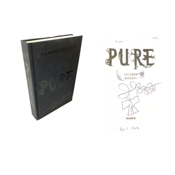 Pure By Julianna Baggott Rare Signed & Doodled First Edition Book