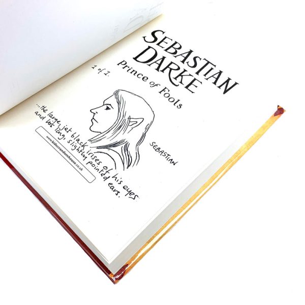 Sebastian Darke Trilogy : Prince of Fools, Prince of Pirates, Prince of Explorer's By Philip Caveney Signed & Author Illustrations