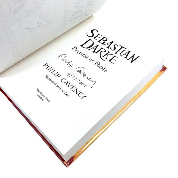 Sebastian Darke Trilogy : Prince of Fools, Prince of Pirates, Prince of Explorer's By Philip Caveney Signed & Author Illustrations