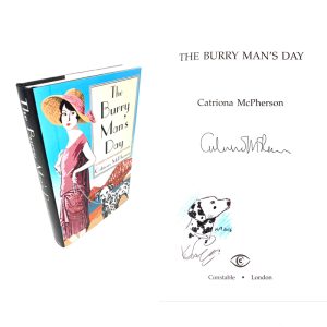 The Burry Man's Day: A Dandy Gilver Murder Mystery By Catriona McPherson Signed and Doodled First Edition Book