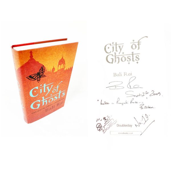 City of Ghosts By Bali Rai Doodled & Signed First Edition First Printing Book (10)