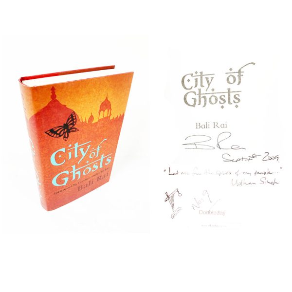 City of Ghosts By Bali Rai Doodled & Signed First Edition First Printing Book (9)