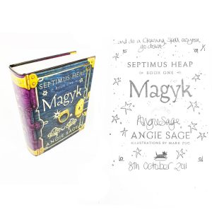 Magyk (Septimus Heap Book 1) By Angie Signed Signed & Doodled First Edition First Printing