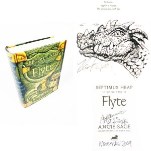 Flyte (Septimus Heap Book 2) By Angie Sage Double Signed & Mark Zug Illustration First Edition First Printing