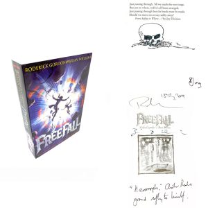 Freefall (Tunnels Book 3) By Roderick Gordon & Brian Williams Rare Signed & Illustrated First Edition  Book