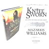 Knife Sworn By Mazarkis Williams Rare Signed Doodled First Edition First Printing Book 3/5