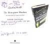 Hercule Poirot - The Monogram Murders By Sophie Hannah (Agatha Christie) Doodled Signed First Edition (ULTRA RARE) (1/5)