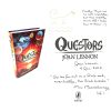 Questors By Joan Lennon Signed and Doodled First Edition Book