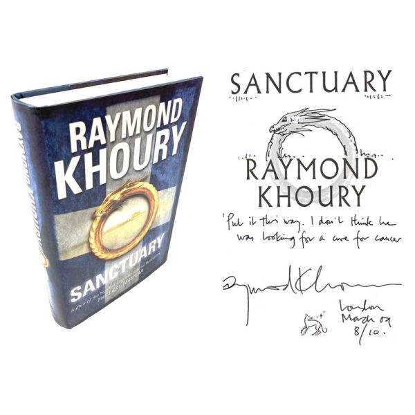 sanitary Raymond Khoury rare book