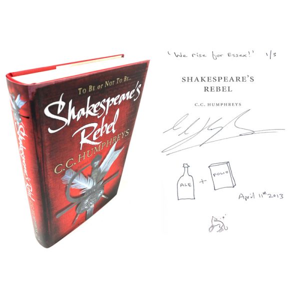 Shakespeares Rebel Rare Signed Book