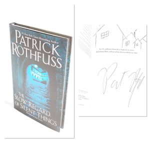 The Slow Regard of Silent Things By Patrick Rothfuss Signed and  Doodled First Edition First Printing