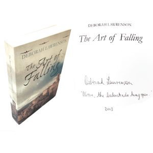 The Art of Falling By Deborah Lawrenson Signed First Edition Book