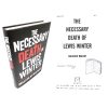 The Necessary Death of Lewis Winter By Malcolm Mackay Rare Signed Doodled First Edition Book 3/5