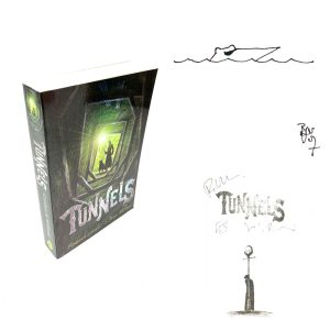 Tunnels By Roderick Gordon & Brian Williams Signed &  Illustrated First Edition First Printing Book