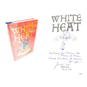 White Heat By Katie Grant Signed & Doodled First Edition Book
