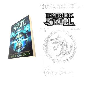 Philip caveney rare books empire of the skull