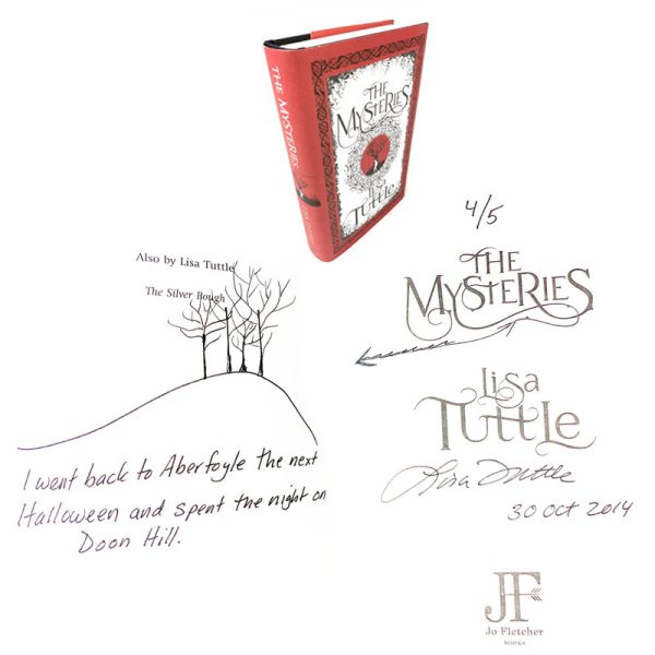 The Mysteries By Lisa Tuttle Doodled Signed Rare First Edition Book