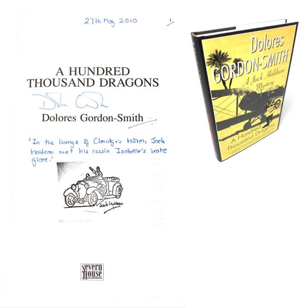 A Hundred Thousand Dragons By Dolores Gordon-Smith Rare Signed Stamped First Edition Book