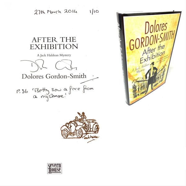 After the Exhibition By Dolores Gordon-Smith Signed and Stamped Rare First Edition Book