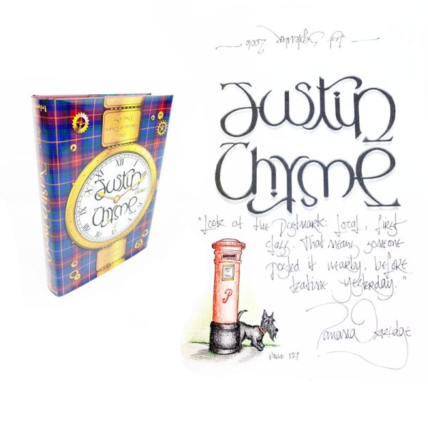 Justin Thyme (Tartan of Thyme) By Panama Oxridge First Edition First Printing (The Local Postbox Original Artwork) (Self Published)