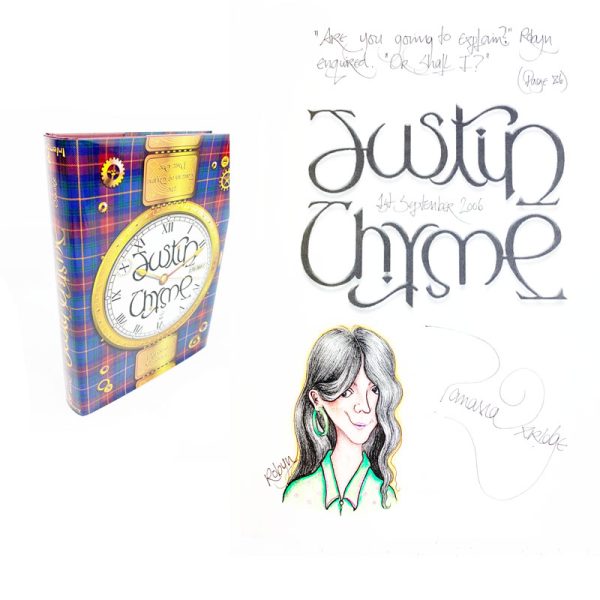 Justin Thyme (Tartan of Thyme) By Panama Oxridge First Edition First Printing (Robyn Thyme Original Artwork) (Self Published)