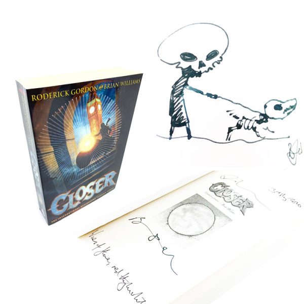 Tunnels, Deeper, Freefall, Closer, Spiral, Terminal & Printed Ltd Edition Artwork By Roderick Gordon & Brian Williams Signed First Edition First Printings  (Full Set)